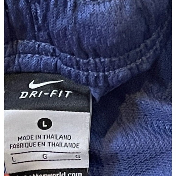 Nike Lebron James DriFit Shorts Youth Large Blue Nike Basketball - Picture 2 of 3